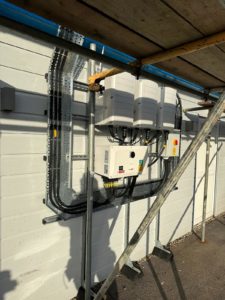 Solar PV installation in Somerset