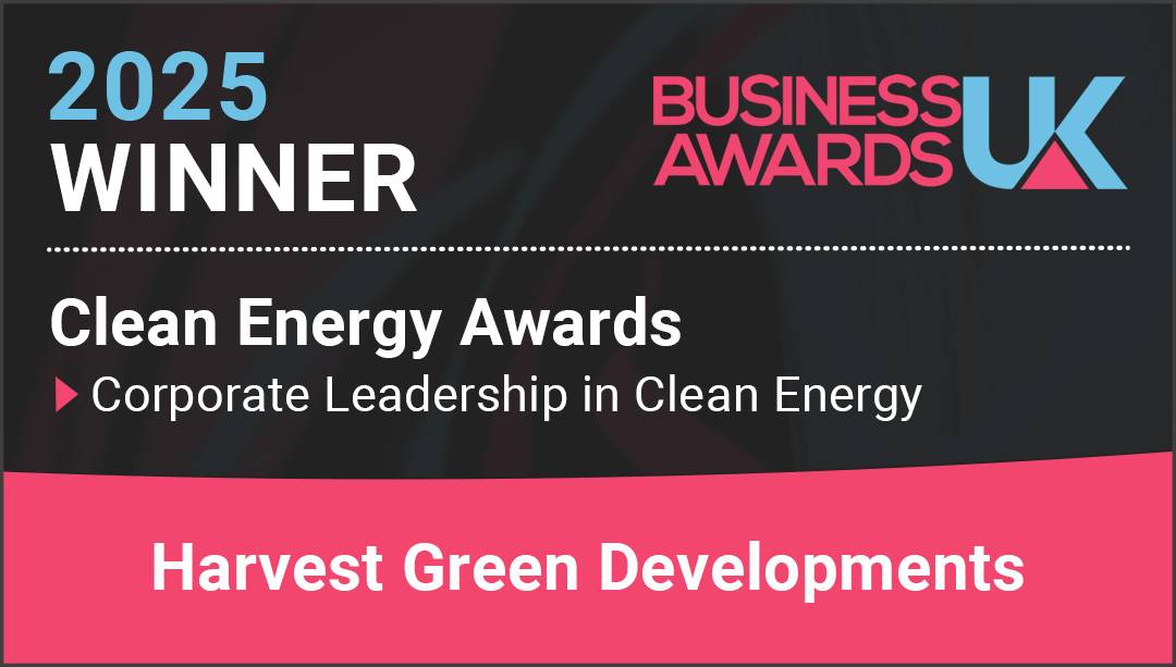 Clean Energy Awards Winner banner Corporate Leadership in Clean Energy